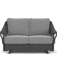 Lloyd Flanders Nantucket Loveseat Glider Premium Wicker Furniture
