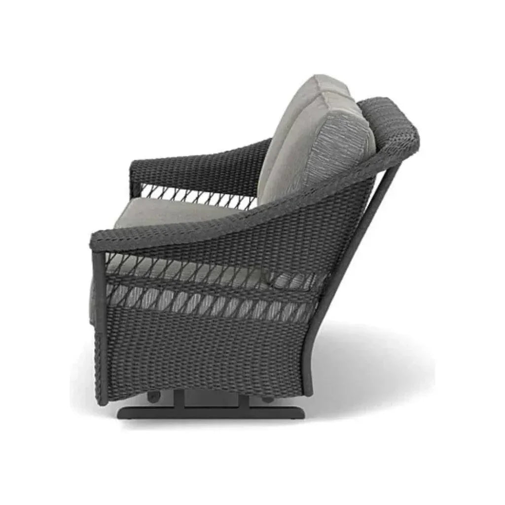 Lloyd Flanders Nantucket Loveseat Glider Premium Wicker Furniture