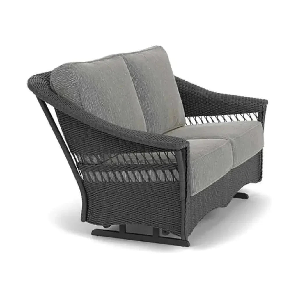 Lloyd Flanders Nantucket Loveseat Glider Premium Wicker Furniture