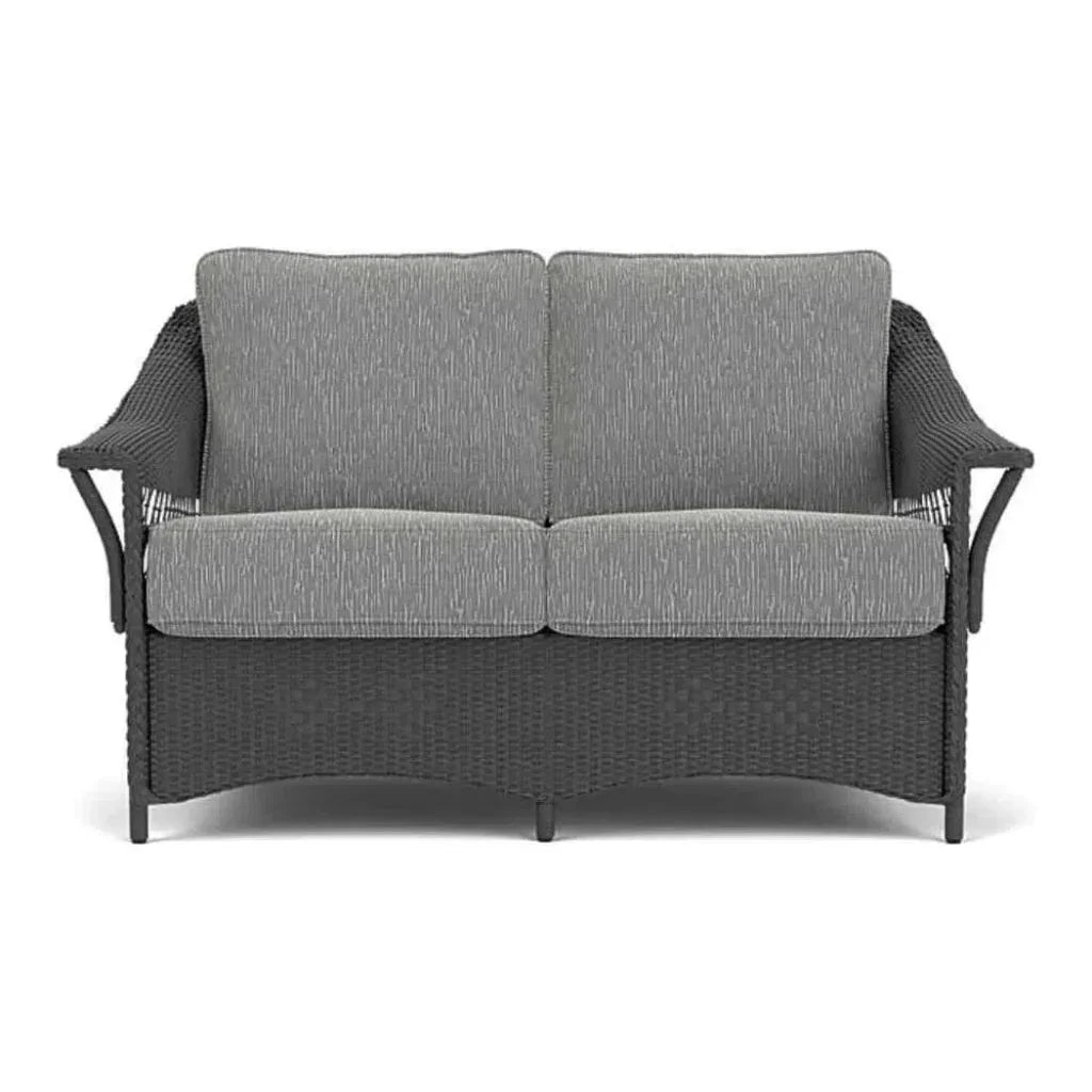 Nantucket Loveseat Premium Wicker Furniture - LOOMLAN - Lloyd Flanders - Outdoor Sofas &amp; Loveseats