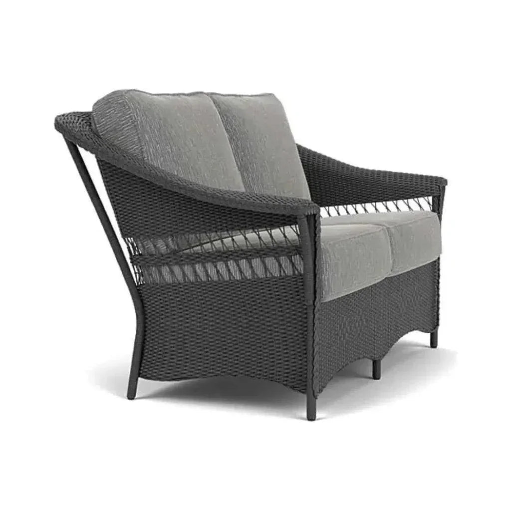 Nantucket Loveseat Premium Wicker Furniture - LOOMLAN - Lloyd Flanders - Outdoor Sofas &amp; Loveseats