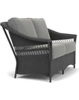 Nantucket Loveseat Premium Wicker Furniture - LOOMLAN - Lloyd Flanders - Outdoor Sofas & Loveseats