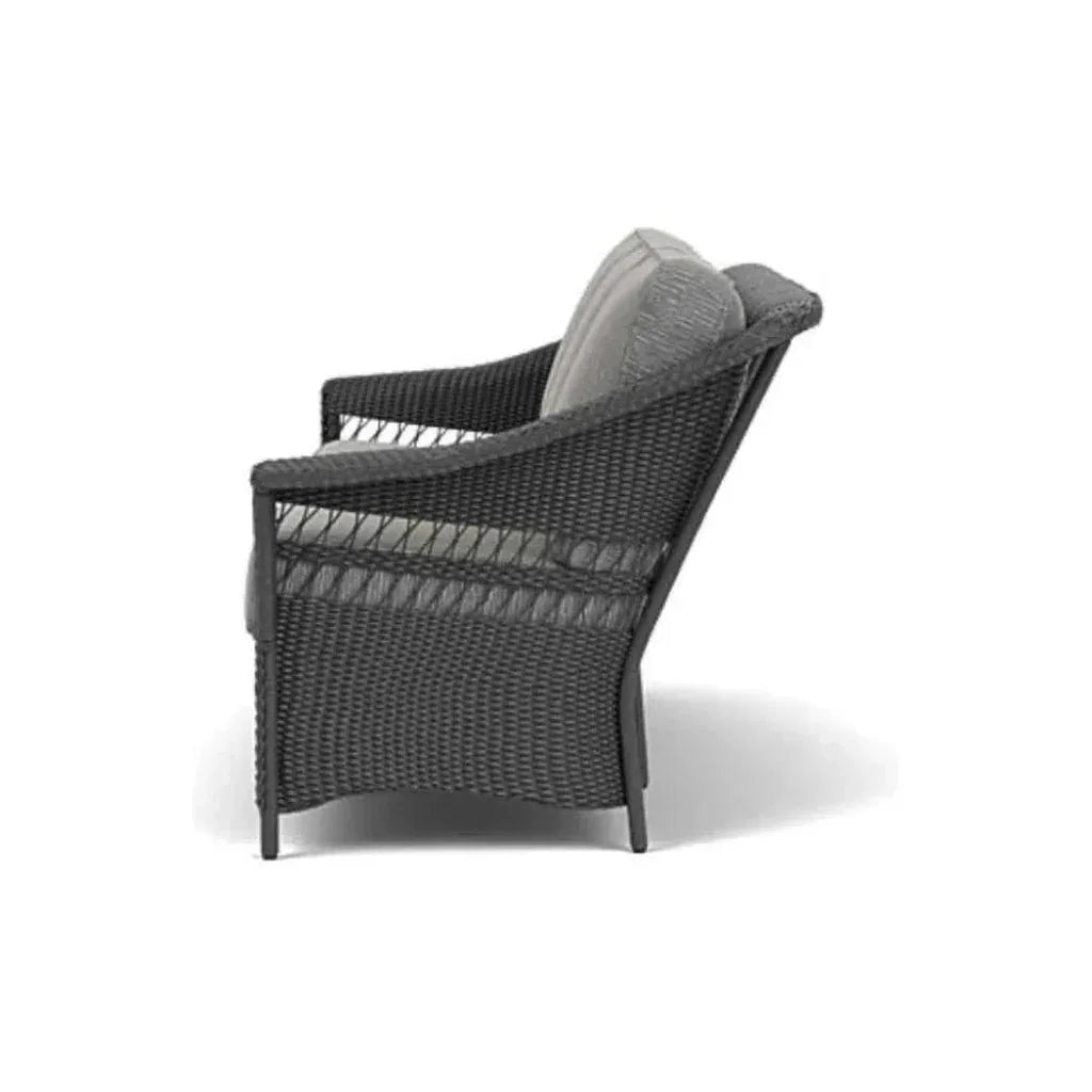 Nantucket Loveseat Premium Wicker Furniture - LOOMLAN - Lloyd Flanders - Outdoor Sofas &amp; Loveseats