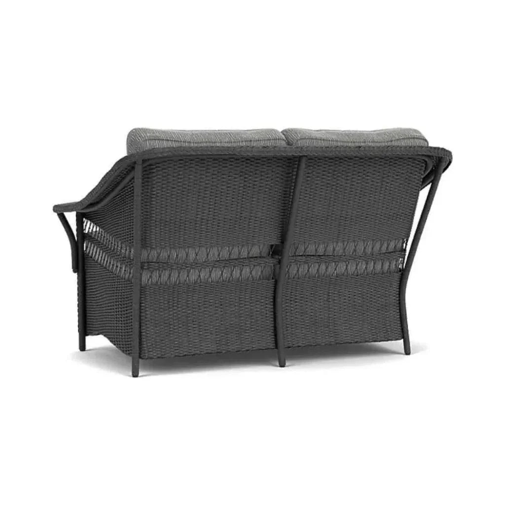 Nantucket Loveseat Premium Wicker Furniture - LOOMLAN - Lloyd Flanders - Outdoor Sofas &amp; Loveseats