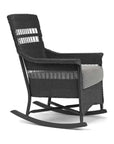 Nantucket Porch Rocker Premium Wicker Furniture - LOOMLAN - Lloyd Flanders - Outdoor Lounge Chairs