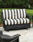 Nantucket Porch Rocker Premium Wicker Furniture - LOOMLAN - Lloyd Flanders - Outdoor Lounge Chairs
