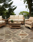 Lloyd Flanders Nantucket Sofa Premium Wicker Furniture Lloyd Flanders