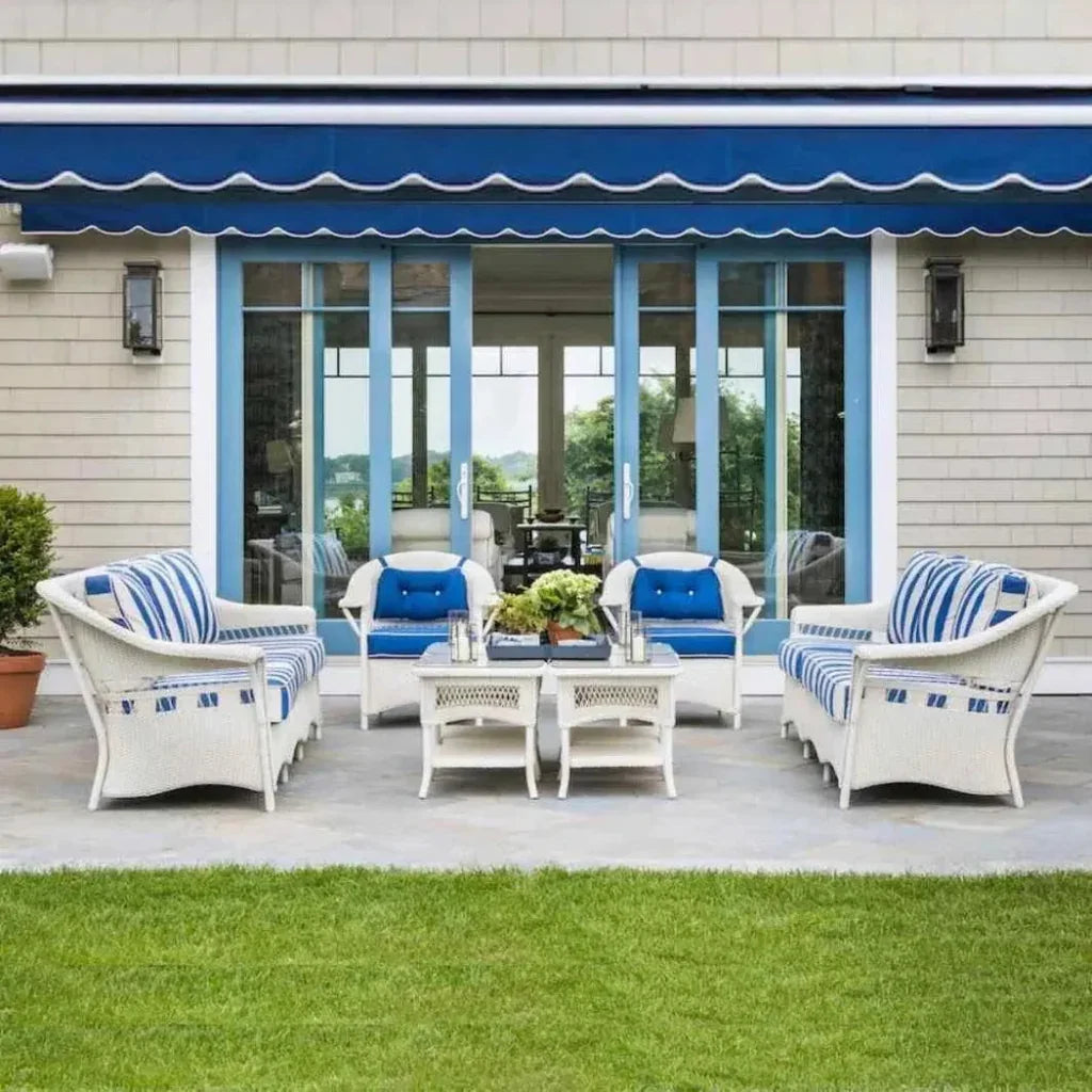 Lloyd Flanders Nantucket Sofa Premium Wicker Furniture Lloyd Flanders