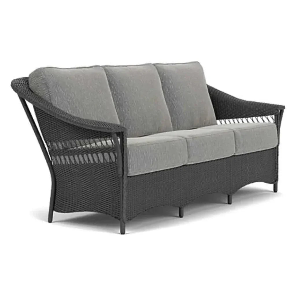Lloyd Flanders Nantucket Sofa Premium Wicker Furniture Lloyd Flanders