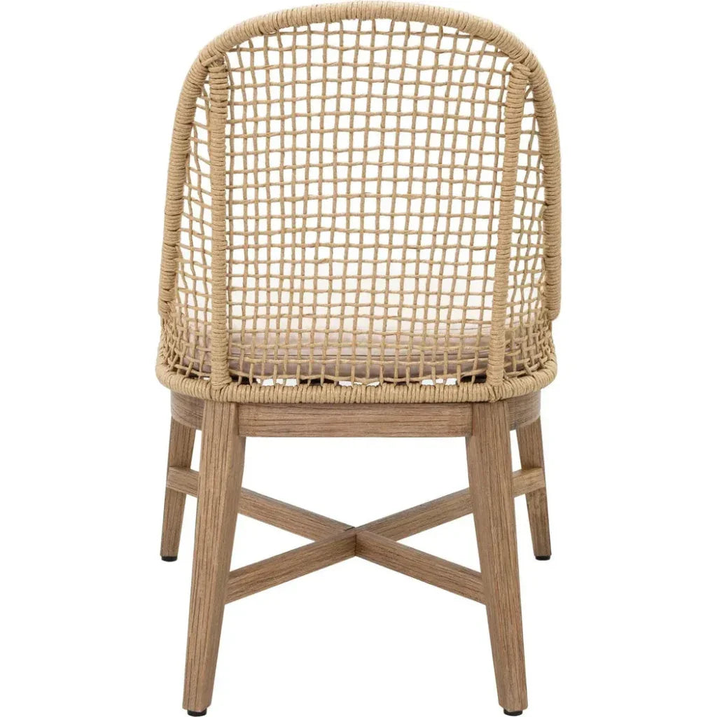 Seasonal Living Nautilus Dining Chair 2PC Natural Outdoor