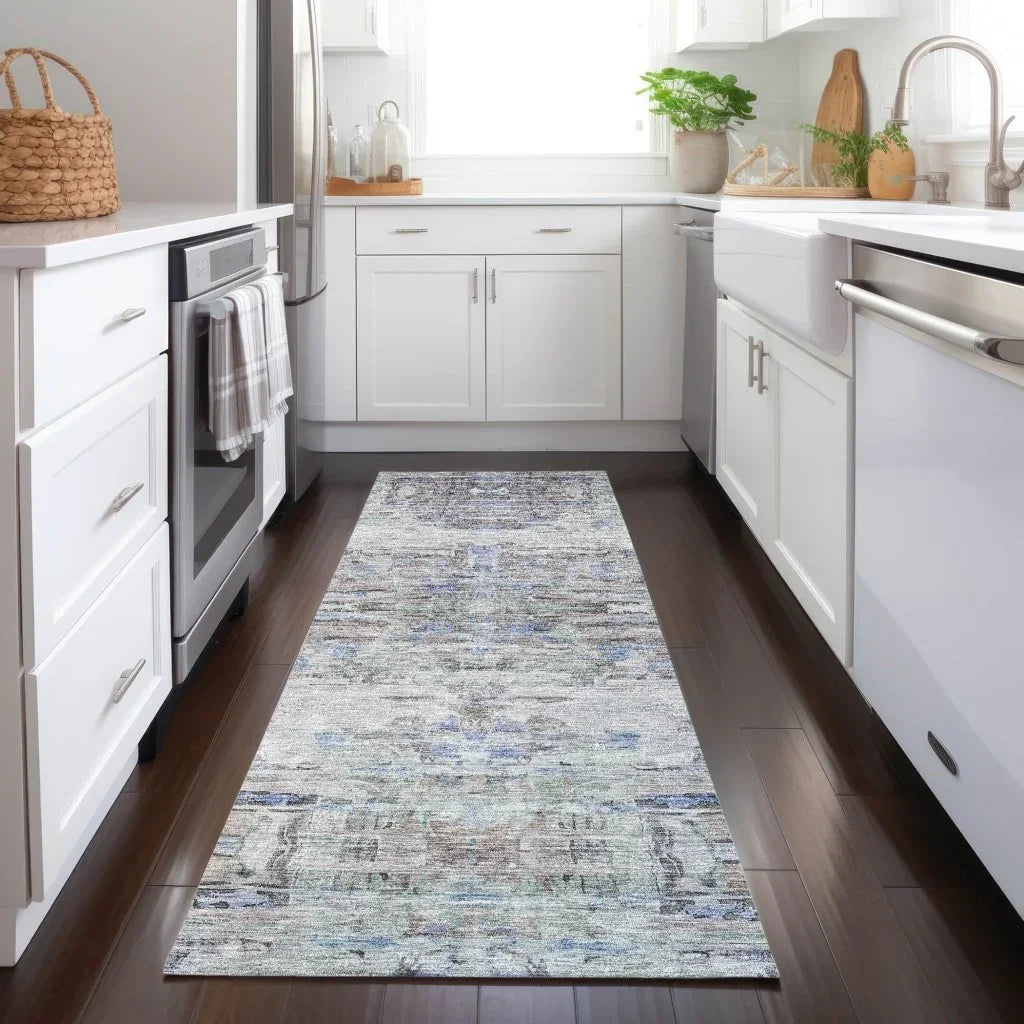 LOOMLAN Rugs Naya Brown Washable Indoor-Outdoor Rug