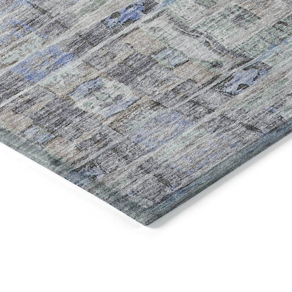LOOMLAN Rugs Naya Brown Washable Indoor-Outdoor Rug