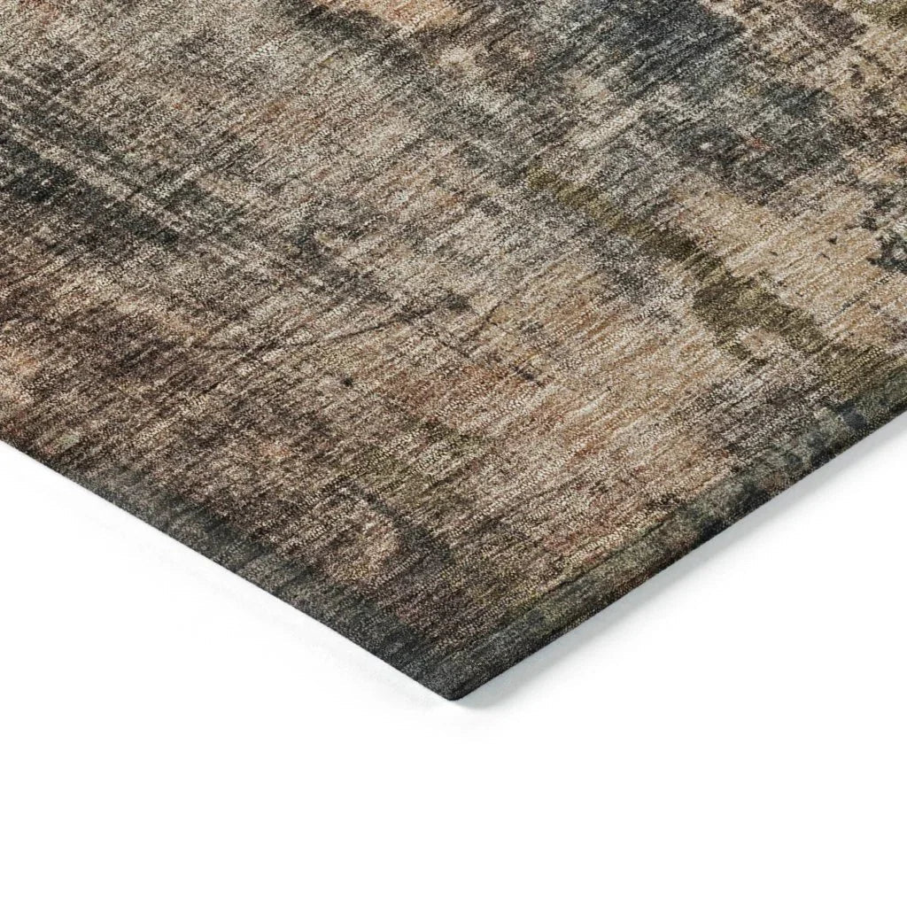 LOOMLAN Rugs Nayara Blue Washable Indoor-Outdoor Rug
