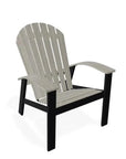 Newport Aluminum Framed Adirondack Chair - LOOMLAN - Telescope - Outdoor Accent Chairs