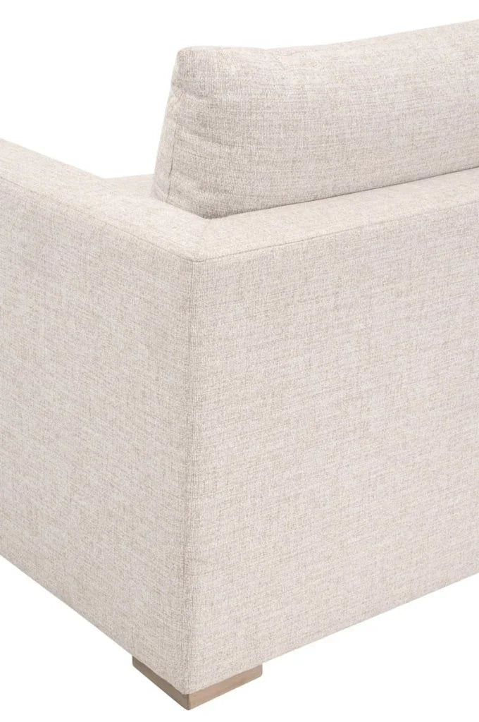 Newport Cream Outdoor Track Arm Sofa Chair - LOOMLAN - Essentials For Living - Outdoor Sofas & Loveseats