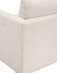 Newport Cream Outdoor Track Arm Sofa Chair - LOOMLAN - Essentials For Living - Outdoor Sofas & Loveseats