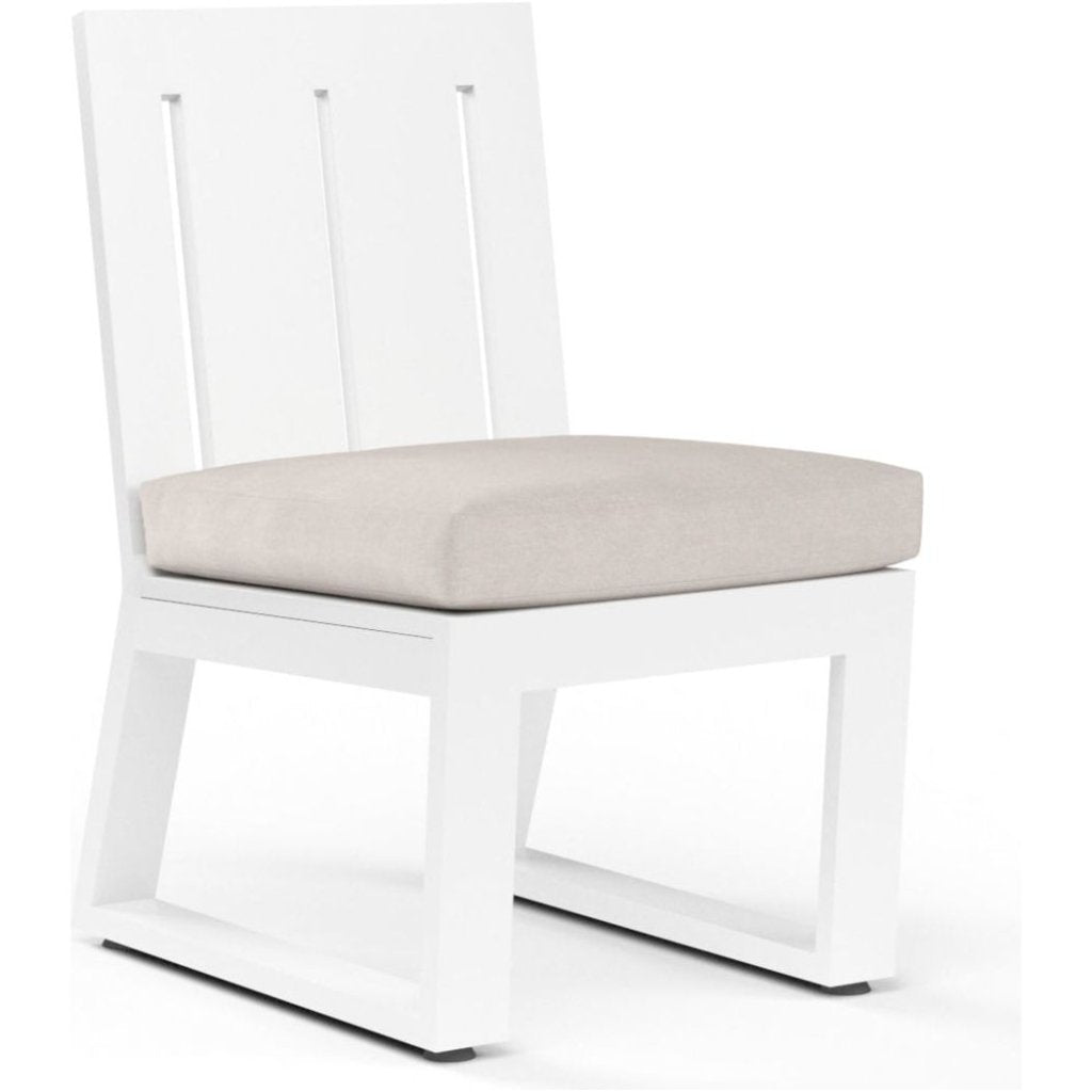 Newport Sunbrella Outdoor Dining Chair 2PC - LOOMLAN - Sunset West - Outdoor Dining Chairs