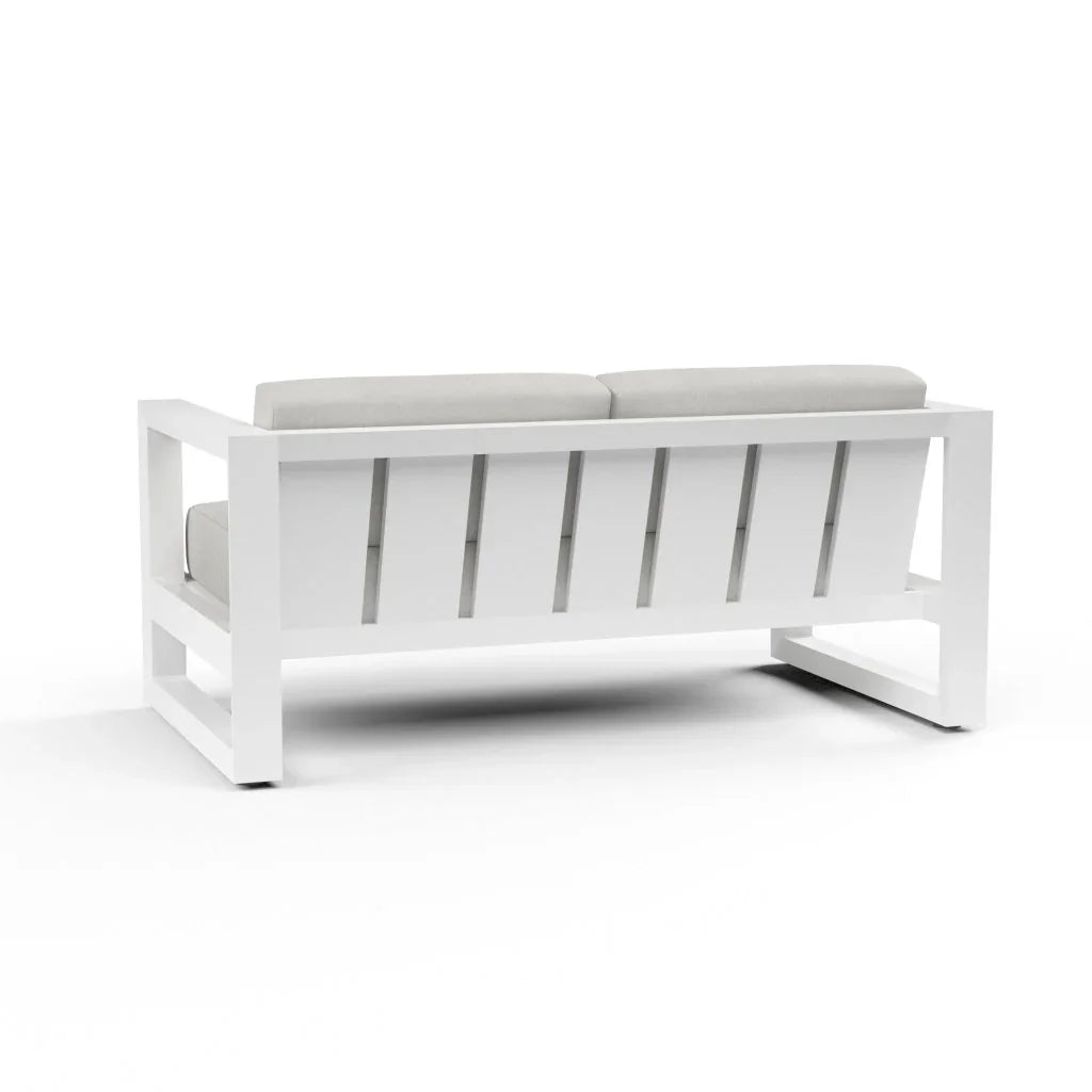 Newport Sunbrella Outdoor Loveseat - LOOMLAN - Sunset West - Outdoor Sofas &amp; Loveseats