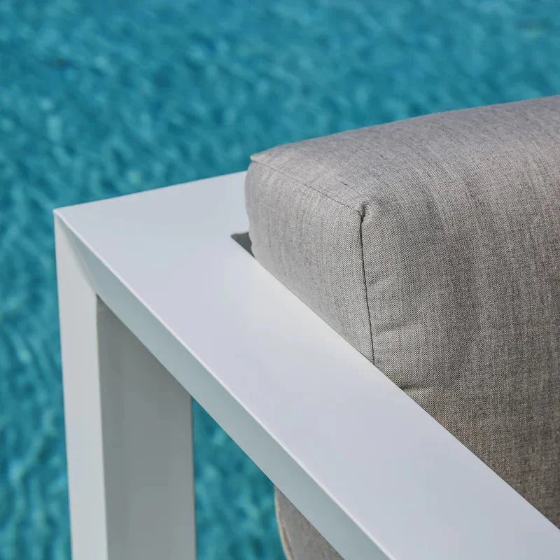 Newport Sunbrella Outdoor Loveseat - LOOMLAN - Sunset West - Outdoor Sofas &amp; Loveseats
