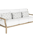 Nicoya Cushioned Deep Seating 3 Seater Sofa - LOOMLAN - Castelle - Outdoor Sofas & Loveseats