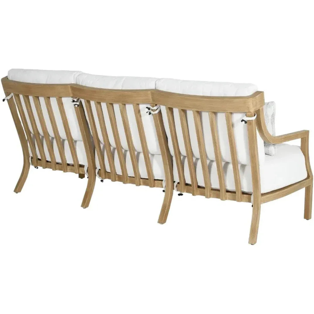 Nicoya Cushioned Deep Seating 3 Seater Sofa - LOOMLAN - Castelle - Outdoor Sofas &amp; Loveseats