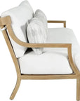 Nicoya Cushioned Deep Seating 3 Seater Sofa - LOOMLAN - Castelle - Outdoor Sofas & Loveseats