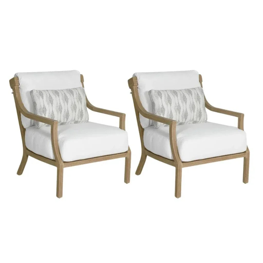 Nicoya Cushioned Lounge Chair Sunbrella Cushions - LOOMLAN - Castelle - Outdoor Sofas &amp; Loveseats