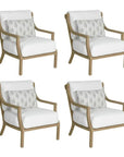Nicoya Cushioned Lounge Chair Sunbrella Cushions - LOOMLAN - Castelle - Outdoor Sofas & Loveseats