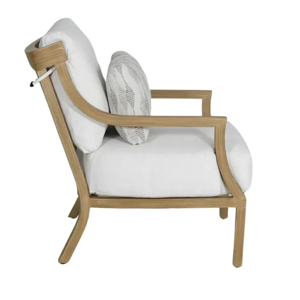 Nicoya Cushioned Lounge Chair Sunbrella Cushions - LOOMLAN - Castelle - Outdoor Sofas &amp; Loveseats