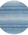 LOOMLAN Rugs Nira Blue Washable Indoor-Outdoor Rug