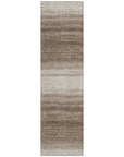 LOOMLAN Rugs Nira Brown Washable Indoor-Outdoor Rug