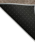 LOOMLAN Rugs Nira Brown Washable Indoor-Outdoor Rug