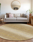 LOOMLAN Rugs Nira Gold Washable Indoor-Outdoor Rug