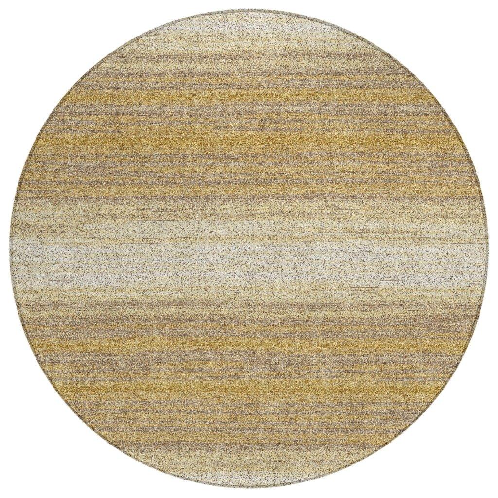 LOOMLAN Rugs Nira Gold Washable Indoor-Outdoor Rug