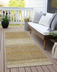 LOOMLAN Rugs Nira Gold Washable Indoor-Outdoor Rug