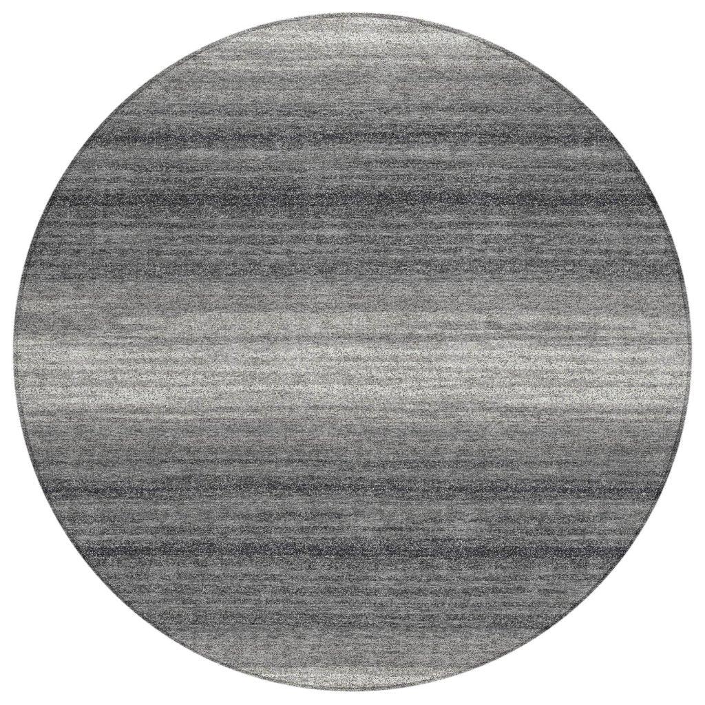 LOOMLAN Rugs Nira Gray Washable Indoor-Outdoor Rug