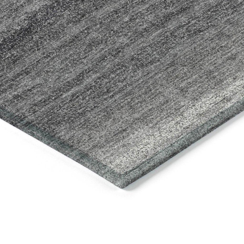 LOOMLAN Rugs Nira Gray Washable Indoor-Outdoor Rug