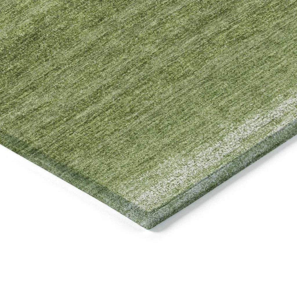 LOOMLAN Rugs Nira Green Washable Indoor-Outdoor Rug