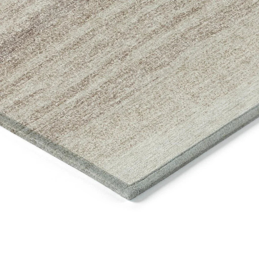 LOOMLAN Rugs Nira Ivory Washable Indoor-Outdoor Rug