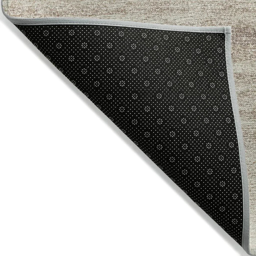 LOOMLAN Rugs Nira Ivory Washable Indoor-Outdoor Rug