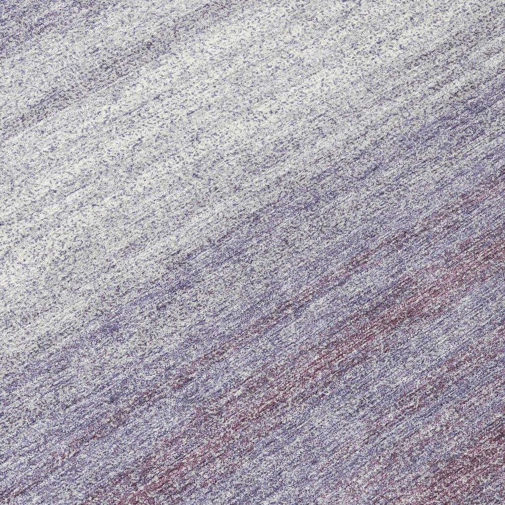 LOOMLAN Rugs Nira Purple Washable Indoor-Outdoor Rug