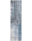LOOMLAN Rugs Nocturne Blue Washable Indoor-Outdoor Rug