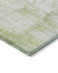 LOOMLAN Rugs Nocturne Green Washable Indoor-Outdoor Rug