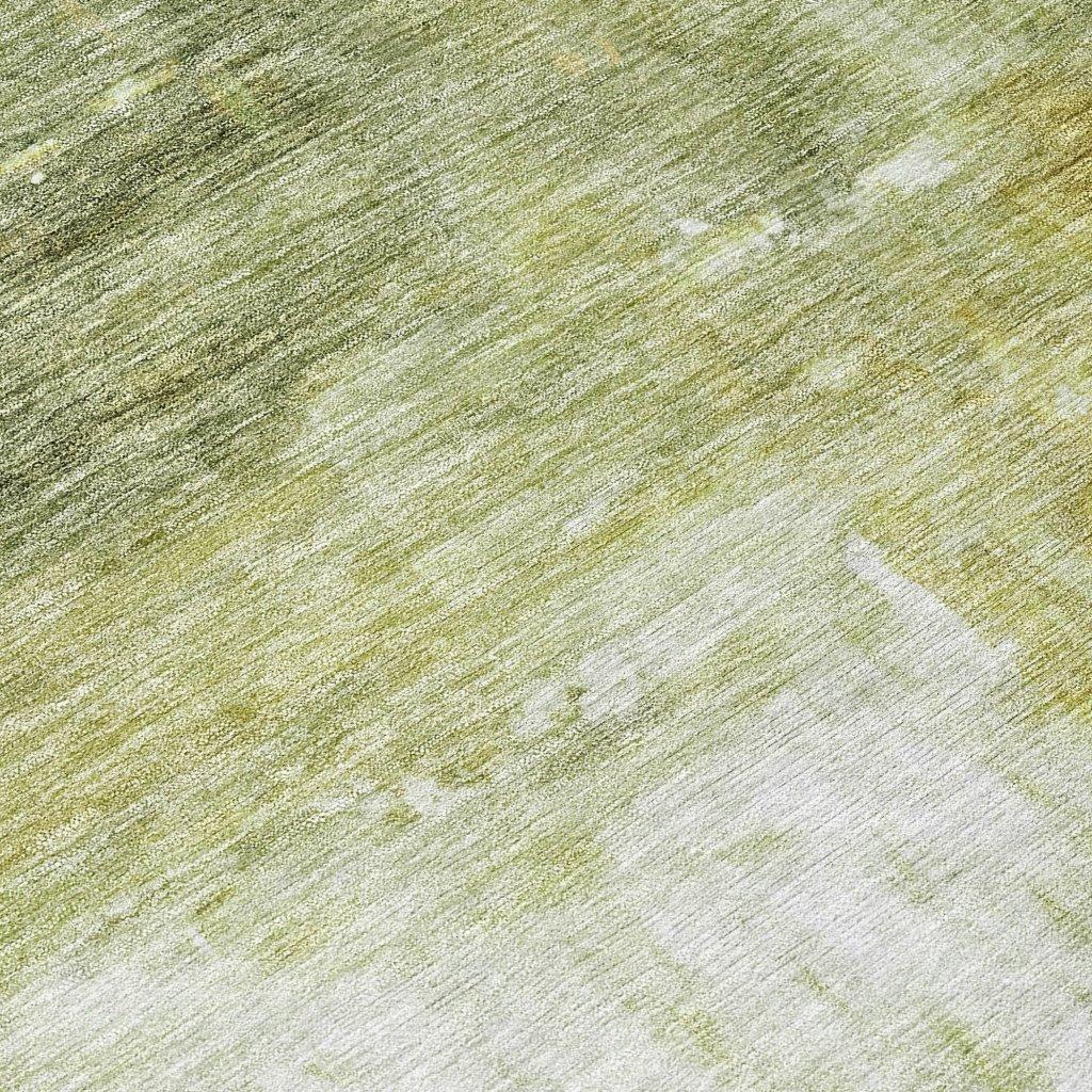 LOOMLAN Rugs Nocturne Green Washable Indoor-Outdoor Rug
