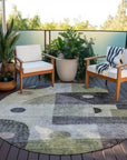 LOOMLAN Rugs Noel Aloe Washable Indoor-Outdoor Rug