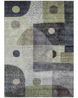 LOOMLAN Rugs Noel Aloe Washable Indoor-Outdoor Rug