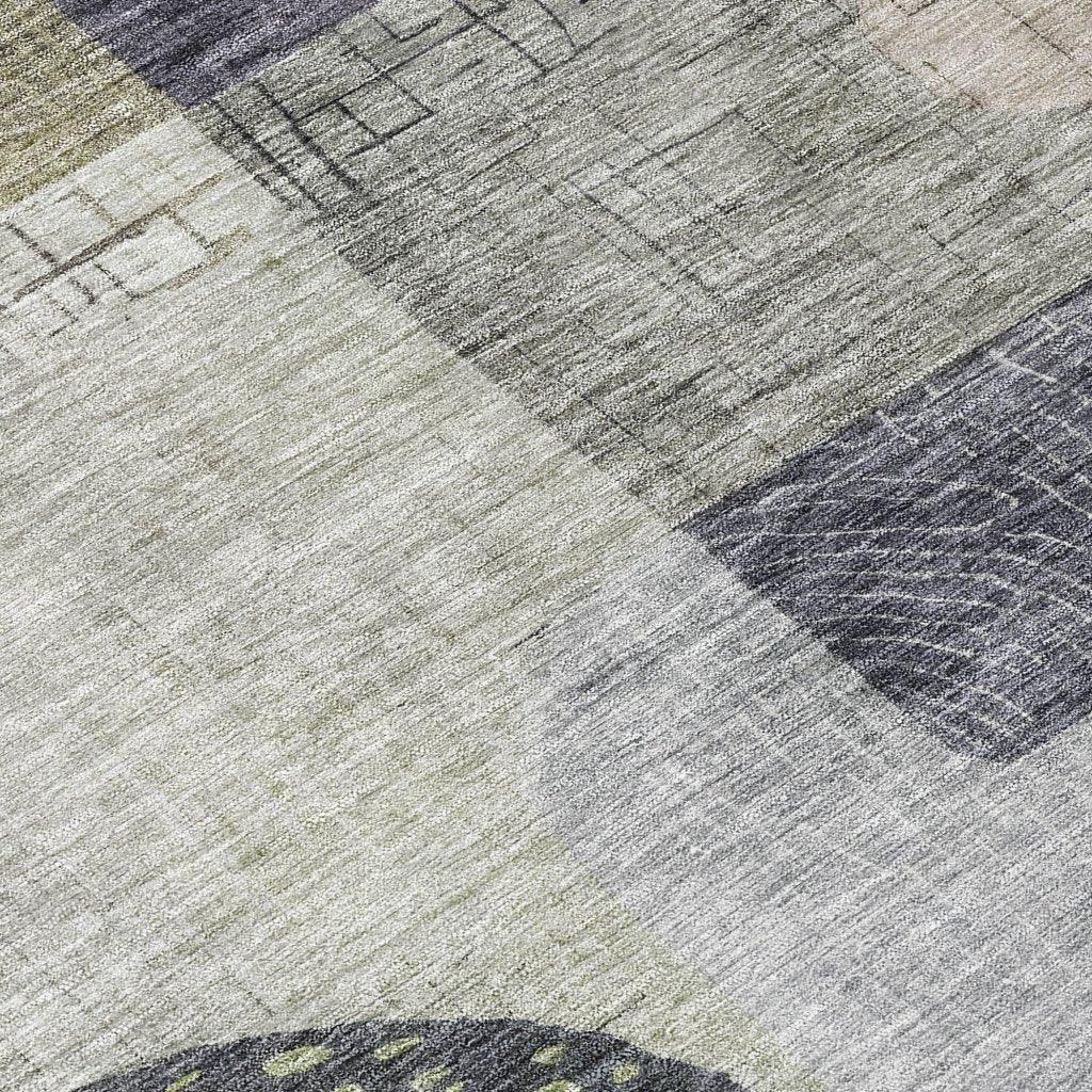 LOOMLAN Rugs Noel Aloe Washable Indoor-Outdoor Rug