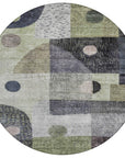 LOOMLAN Rugs Noel Aloe Washable Indoor-Outdoor Rug