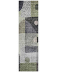 LOOMLAN Rugs Noel Aloe Washable Indoor-Outdoor Rug