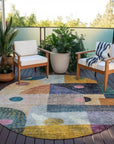 LOOMLAN Rugs Noel Green Washable Indoor-Outdoor Rug